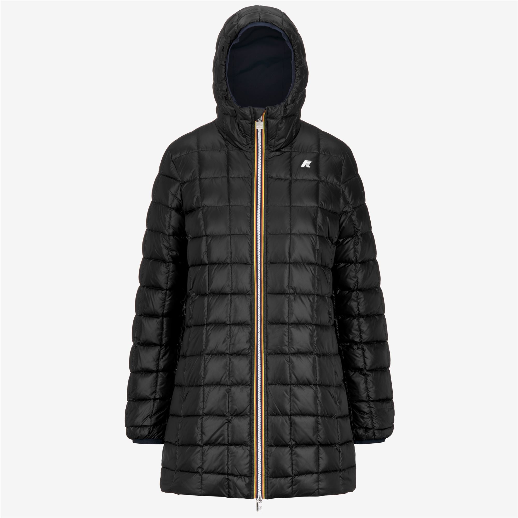 Jackets_WOMAN_SOPHIE ST THERMO DOUBLE_Mid_Blue Depth - Black Pure - Commercial 2