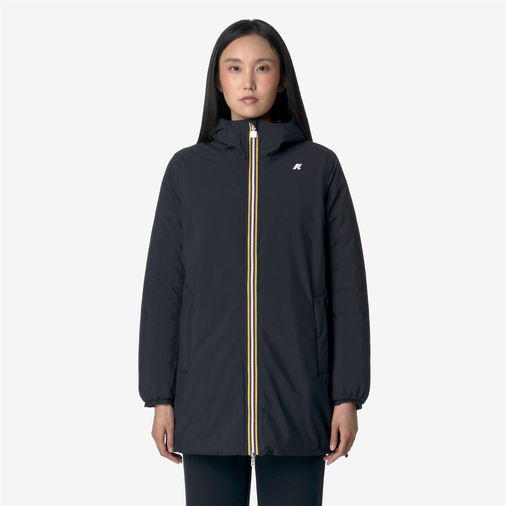 Jackets_WOMAN_SOPHIE ST THERMO DOUBLE_Mid_Blue Depth - Black Pure - Commercial 3