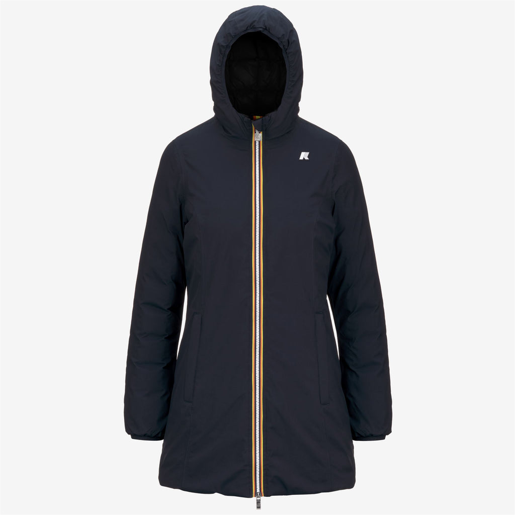Jackets_WOMAN_SOPHIE ST THERMO DOUBLE_Mid_Blue Depth - Black Pure - Commercial 1