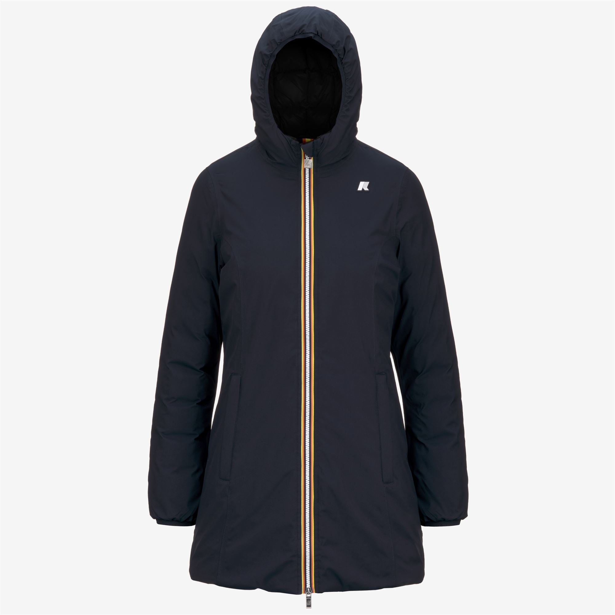 Jackets_WOMAN_SOPHIE ST THERMO DOUBLE_Mid_Blue Depth - Black Pure - Commercial 1