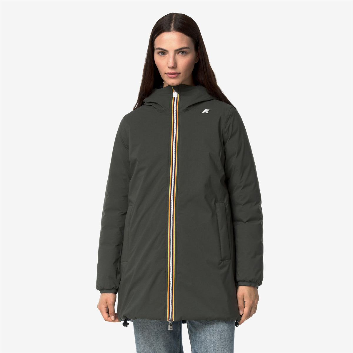 Jackets_Woman_SOPHIE ST THERMO DOUBLE_Mid_Green B -Blue D - Commercial 4