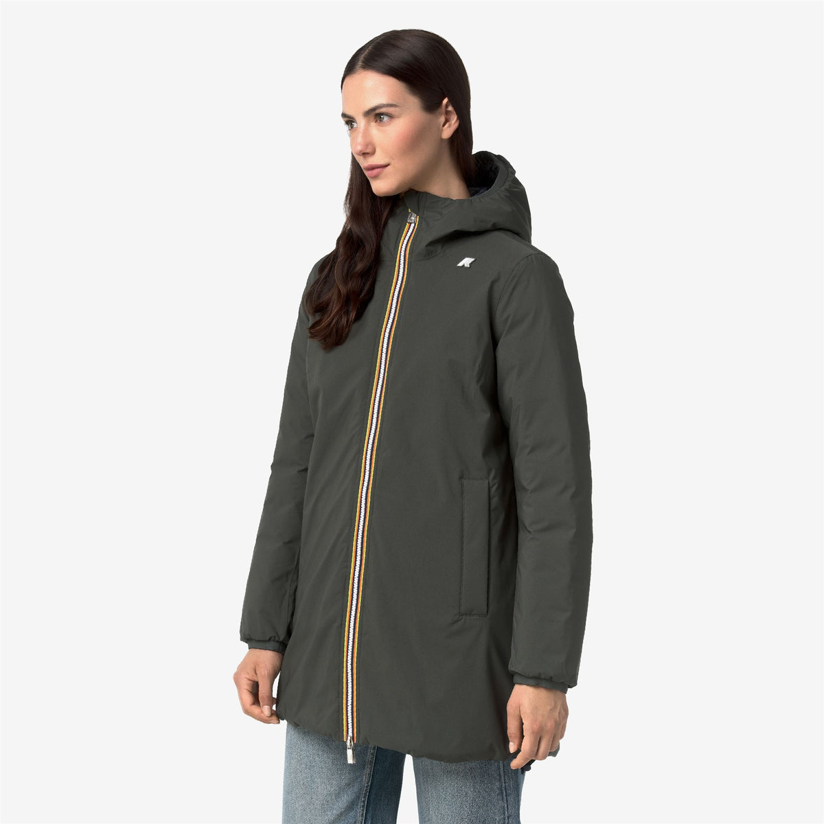 Jackets_Woman_SOPHIE ST THERMO DOUBLE_Mid_Green B -Blue D - Commercial 5