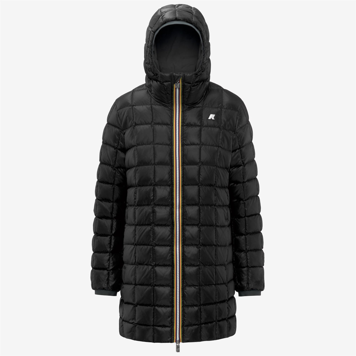 Jackets_WOMAN_SOPHIE ST THERMO DOUBLE_Mid_GREEN BLACKISH  - Black Pure - Commercial 2