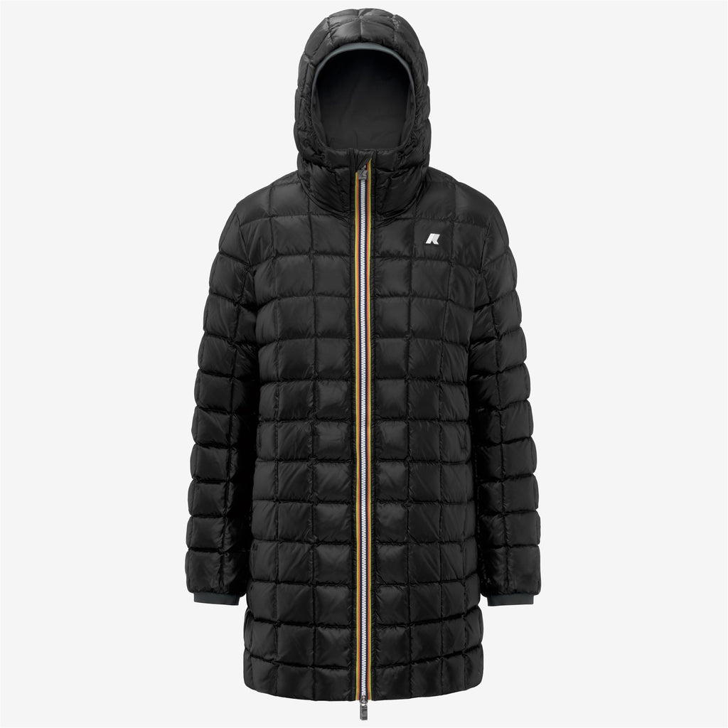 Jackets_WOMAN_SOPHIE ST THERMO DOUBLE_Mid_GREEN BLACKISH  - Black Pure - Commercial 2