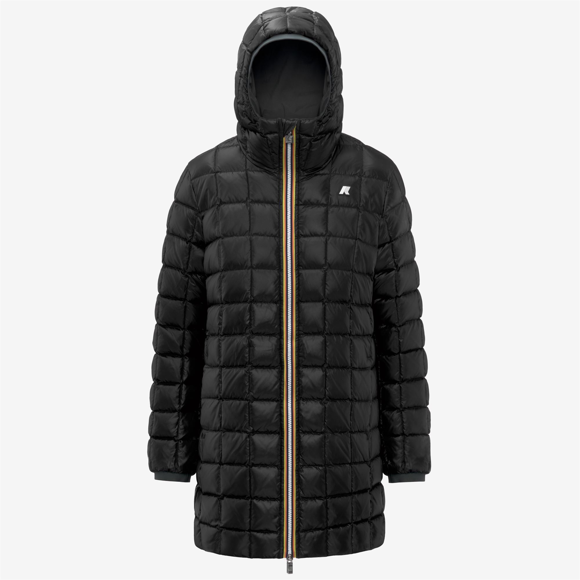 Jackets_WOMAN_SOPHIE ST THERMO DOUBLE_Mid_GREEN BLACKISH  - Black Pure - Commercial 2