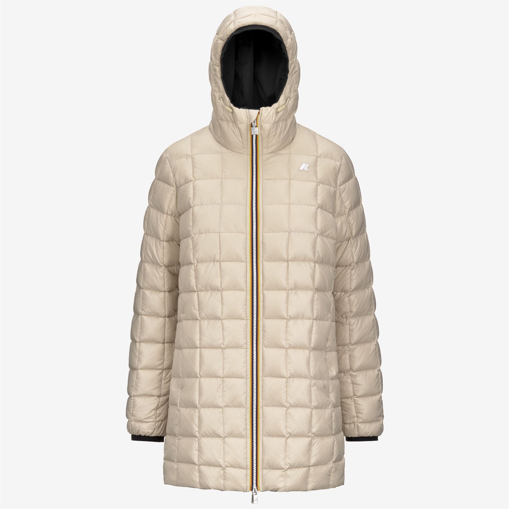 Jackets_WOMAN_SOPHIE ST THERMO DOUBLE_Mid_Black P-Beige G - Commercial 2