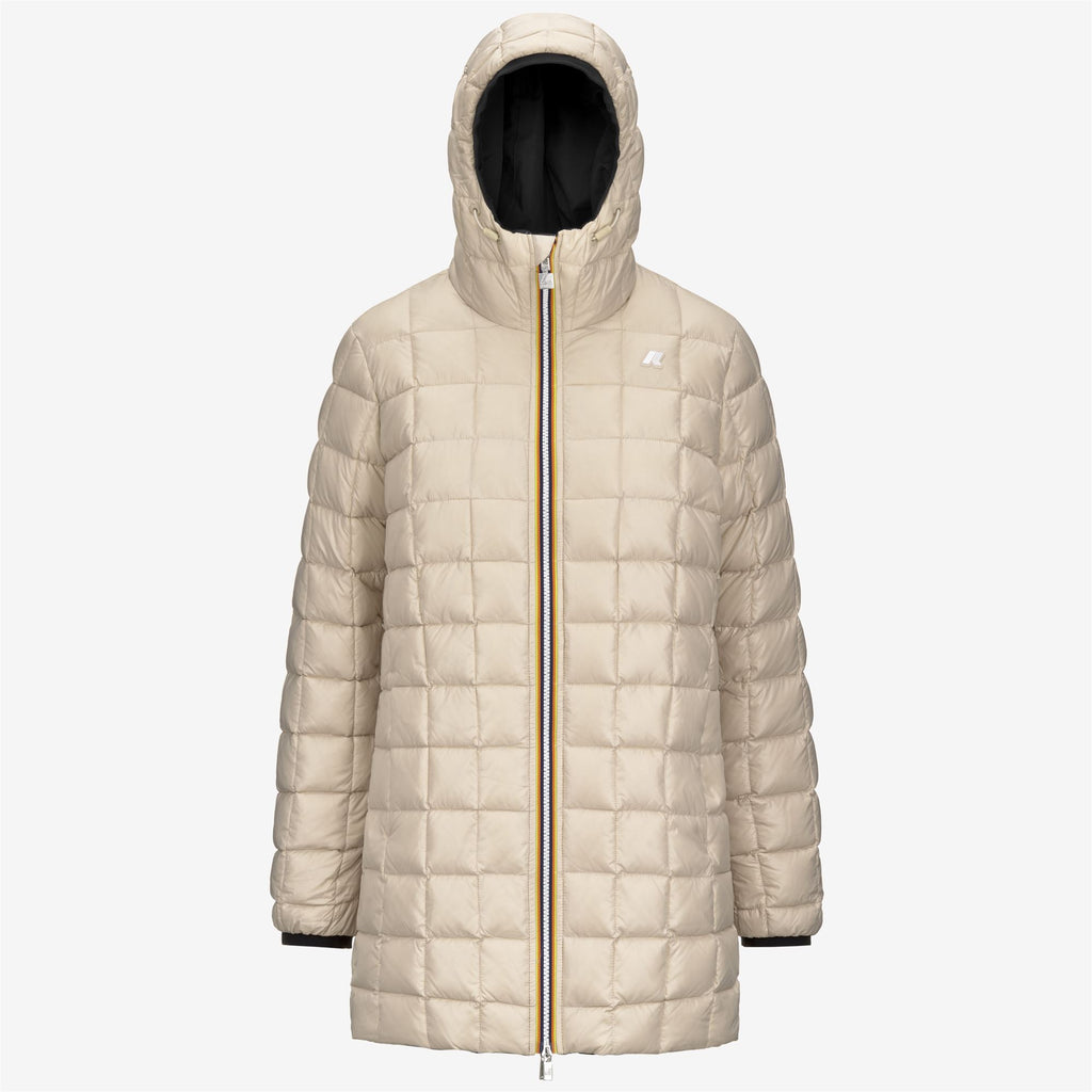 Jackets_WOMAN_SOPHIE ST THERMO DOUBLE_Mid_Black P-Beige G - Commercial 2