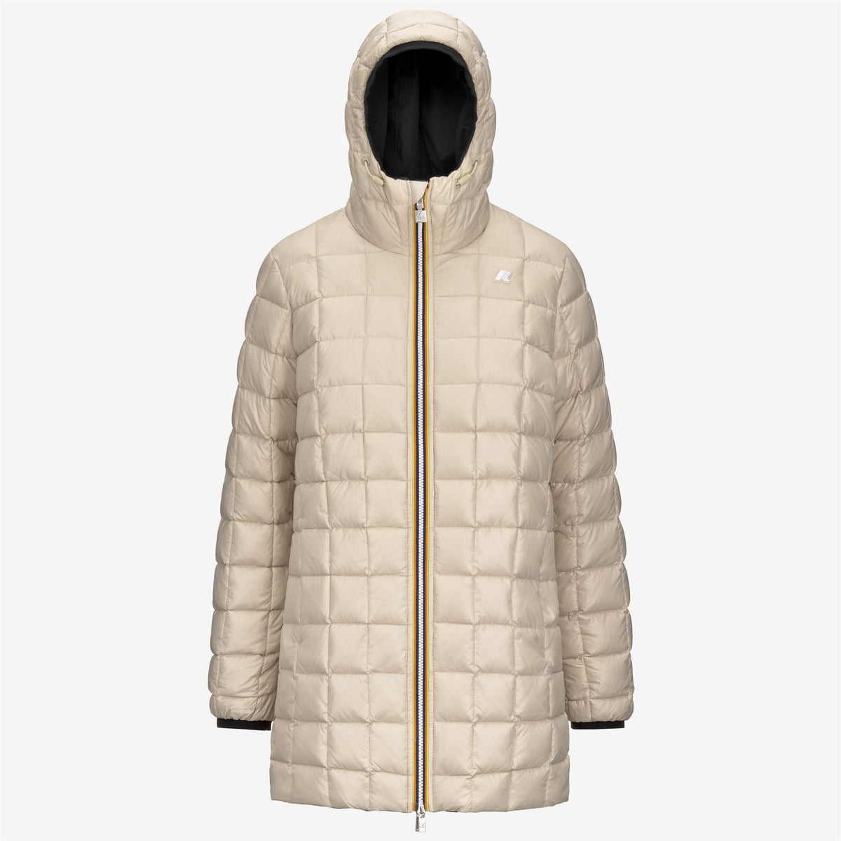 Jackets_WOMAN_SOPHIE ST THERMO DOUBLE_Mid_Black P-Beige G - Commercial 2