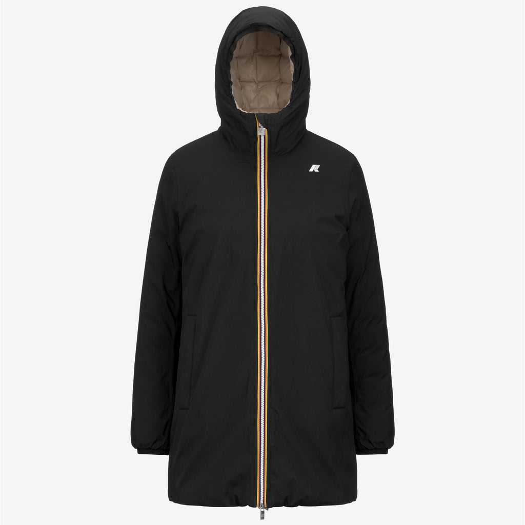 Jackets_WOMAN_SOPHIE ST THERMO DOUBLE_Mid_Black P-Beige G - Commercial 1