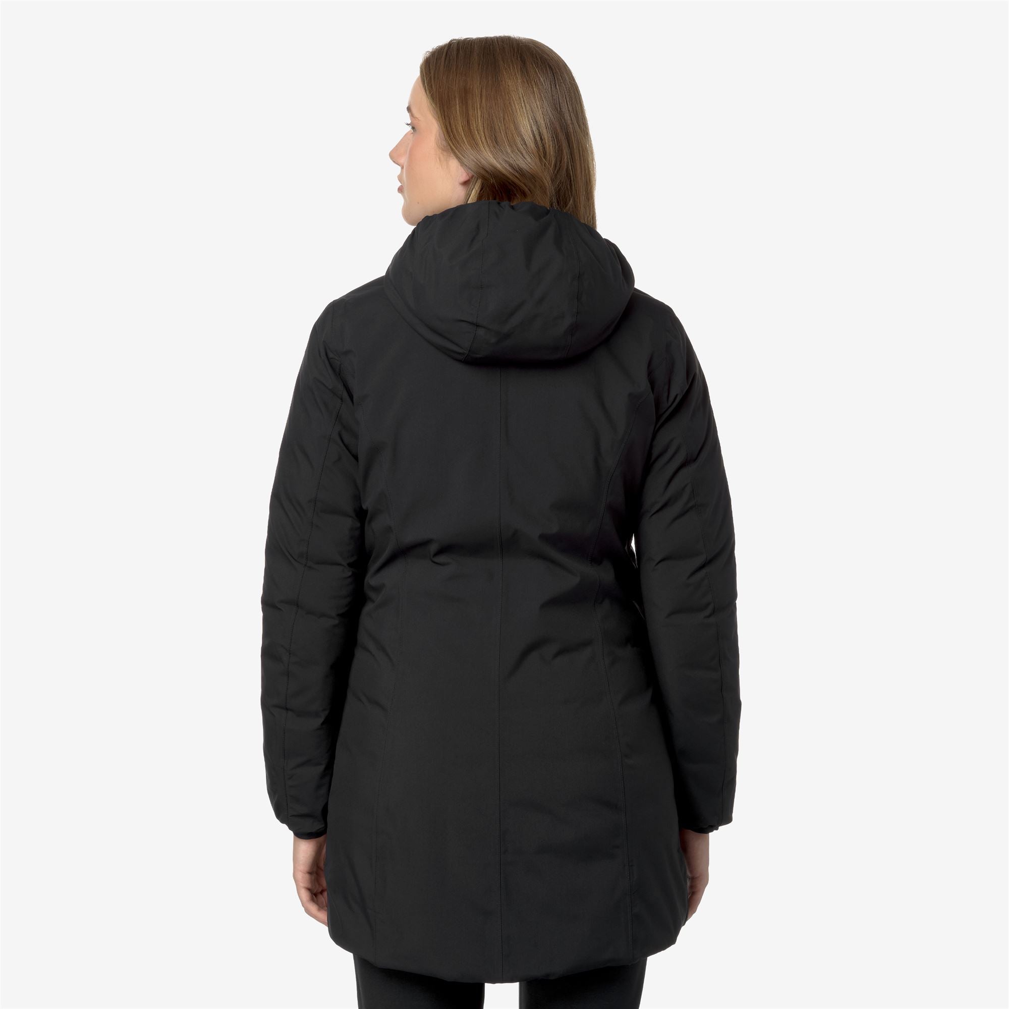 Jackets Woman SOPHIE ST THERMO REVERSIBLE Mid BLACK P-PINK T