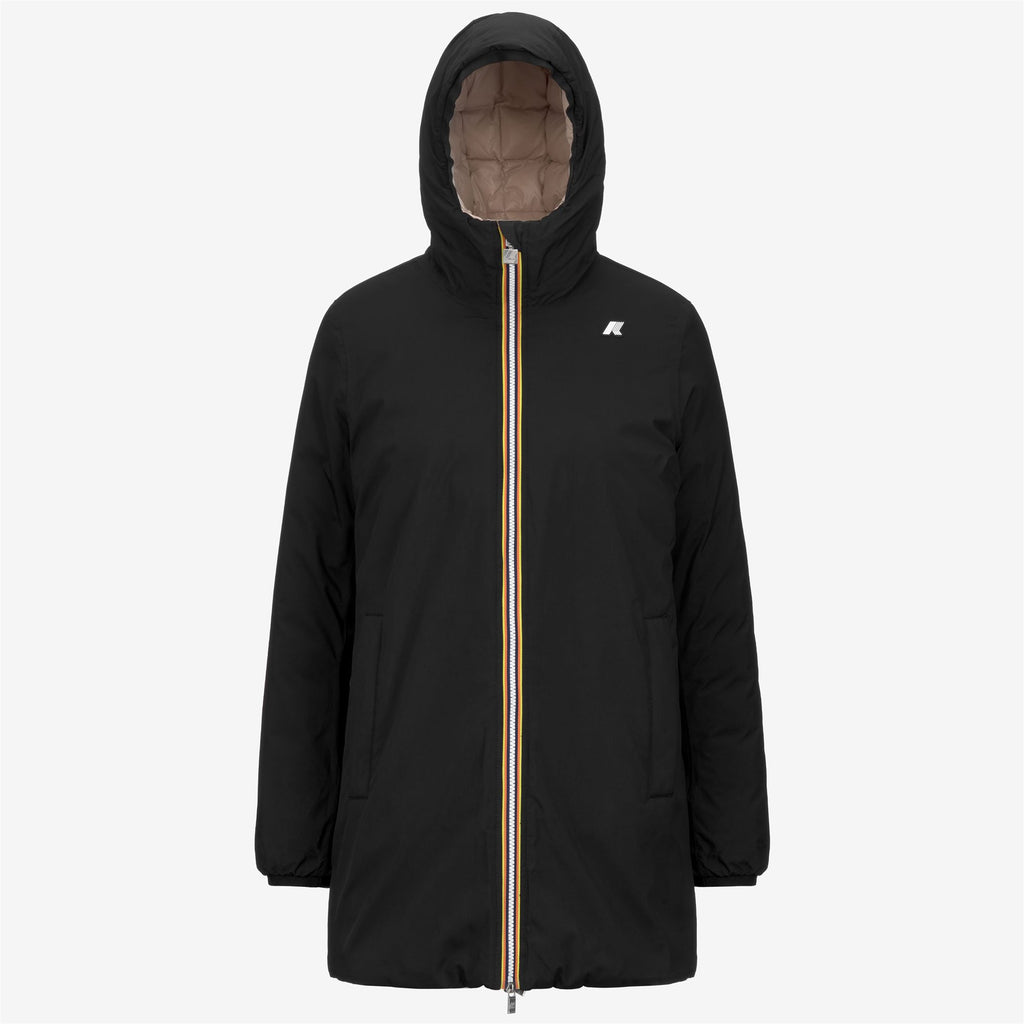 Jackets_WOMAN_SOPHIE ST THERMO DOUBLE_Mid_Black P-Pink T - Commercial 1