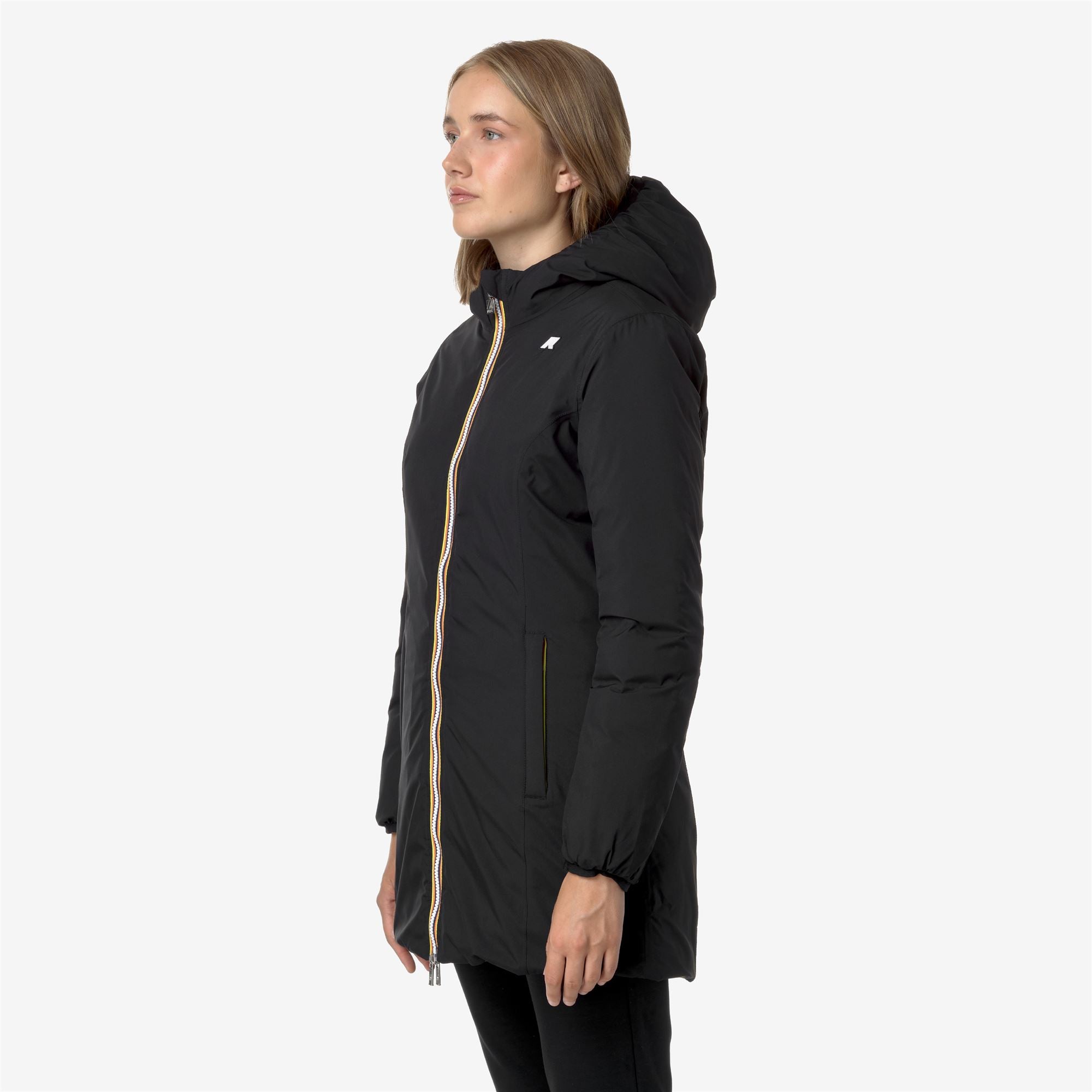 Jackets_WOMAN_SOPHIE ST THERMO DOUBLE_Mid_Black P-Pink T - Commercial 5