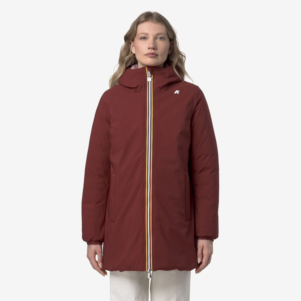 Jackets_WOMAN_SOPHIE ST THERMO DOUBLE_Mid_Red Syrah - Rose Pinkish - Commercial 4