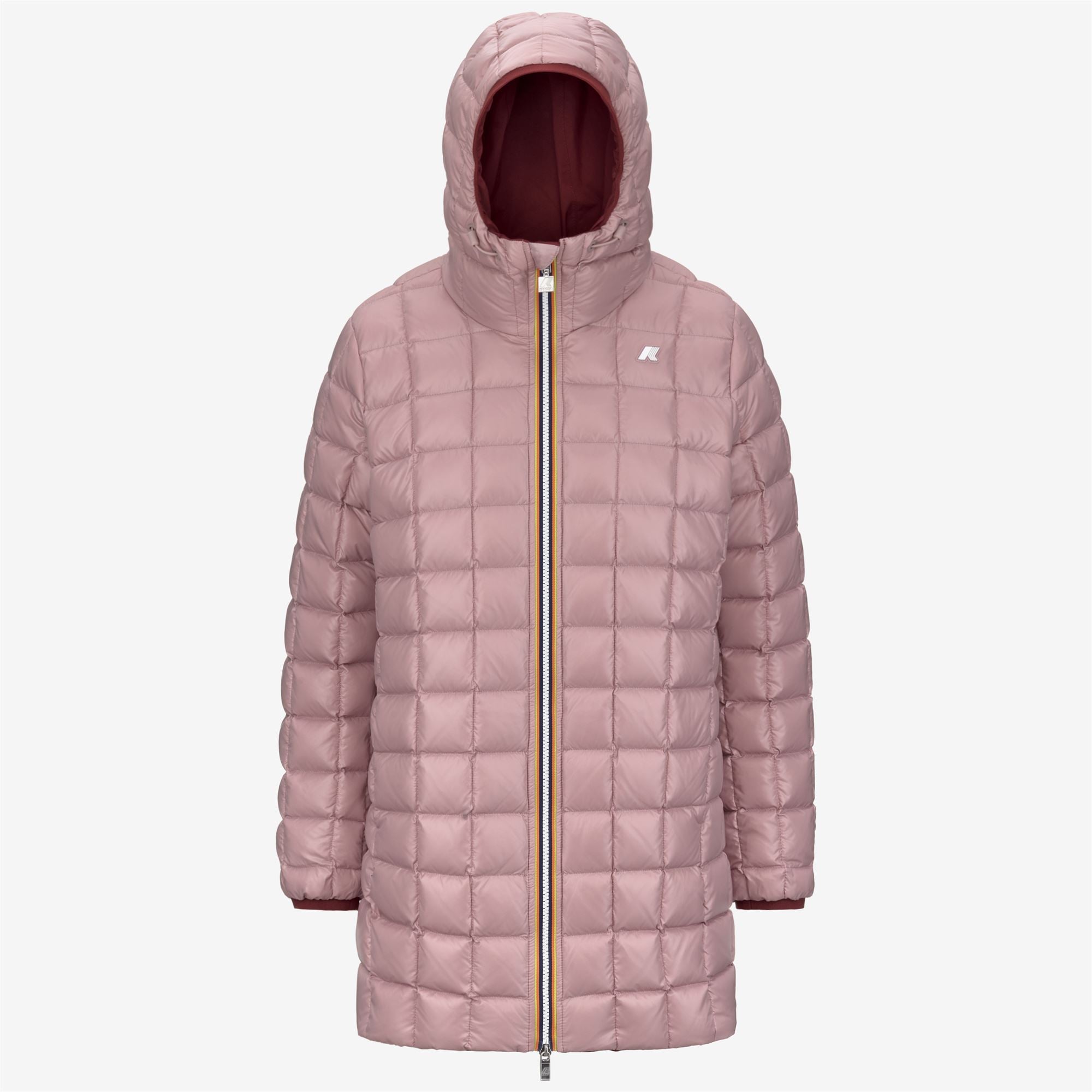 Jackets_WOMAN_SOPHIE ST THERMO DOUBLE_Mid_Red Syrah - Rose Pinkish - Commercial 2