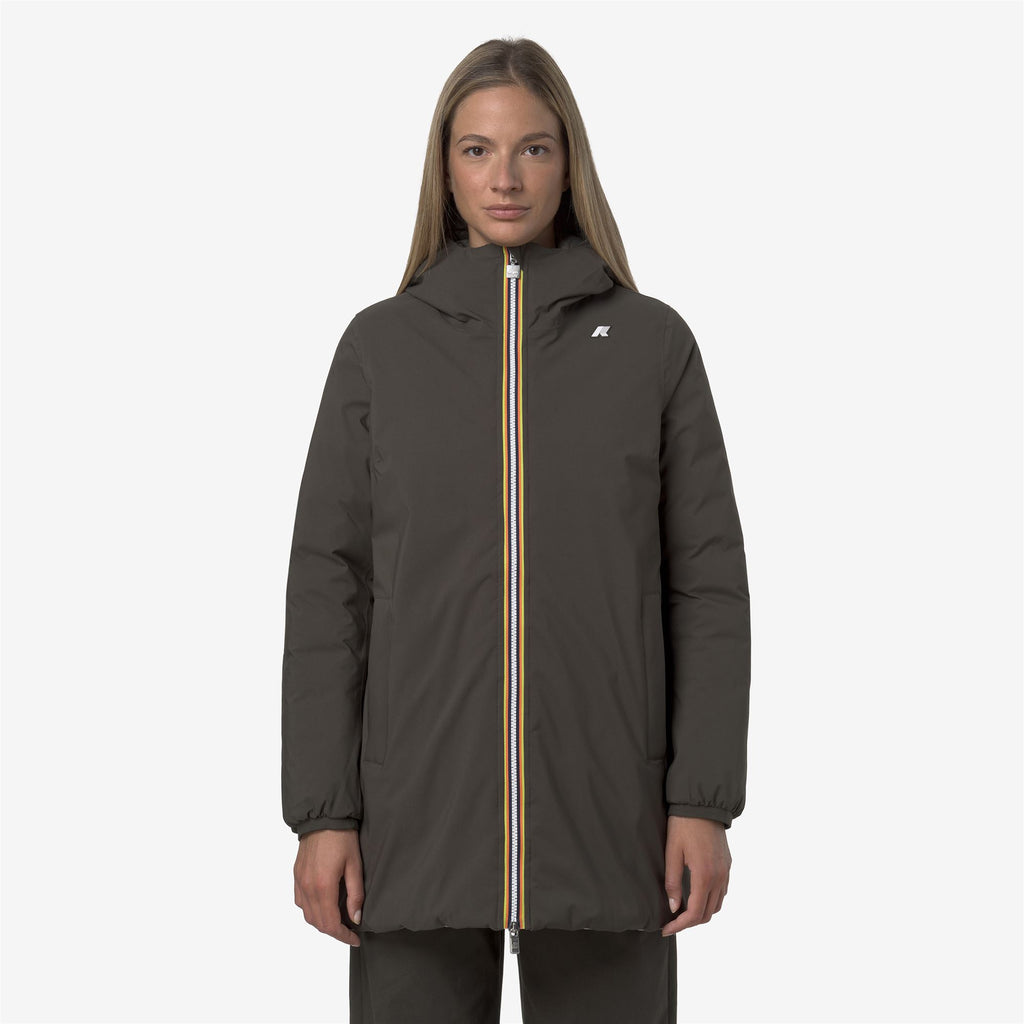 Jackets_WOMAN_SOPHIE ST THERMO DOUBLE_Mid_Black Olive - Green Oak - Commercial 4