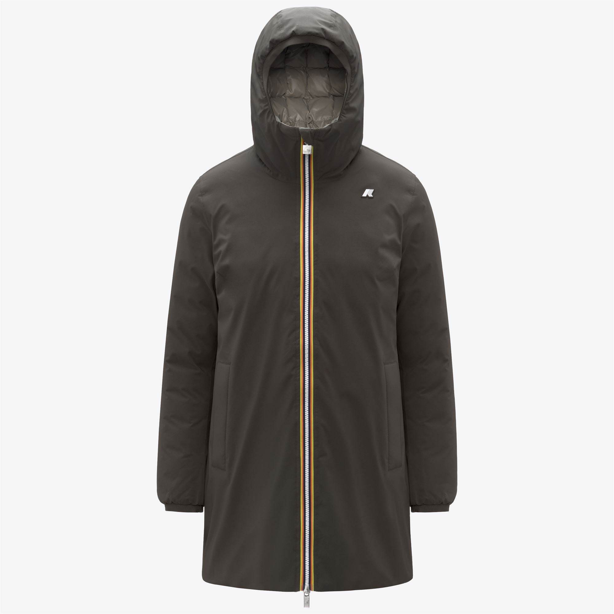 Jackets_WOMAN_SOPHIE ST THERMO DOUBLE_Mid_Black Olive - Green Oak - Commercial 1