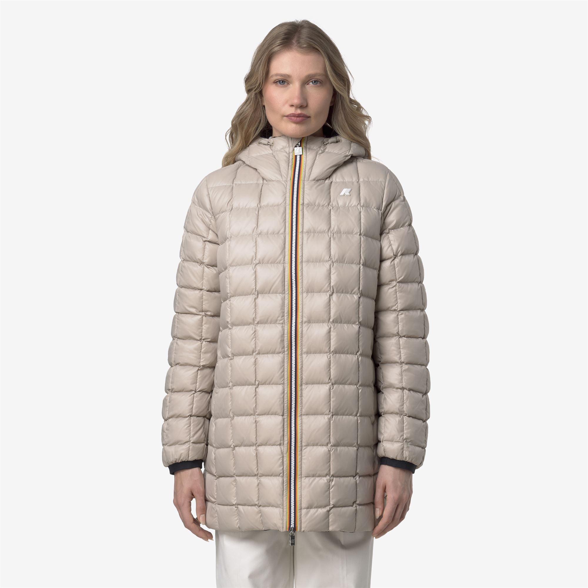 Jackets_WOMAN_SOPHIE ST THERMO DOUBLE_Mid_Black Pure - Beige Cashmere - Commercial 7