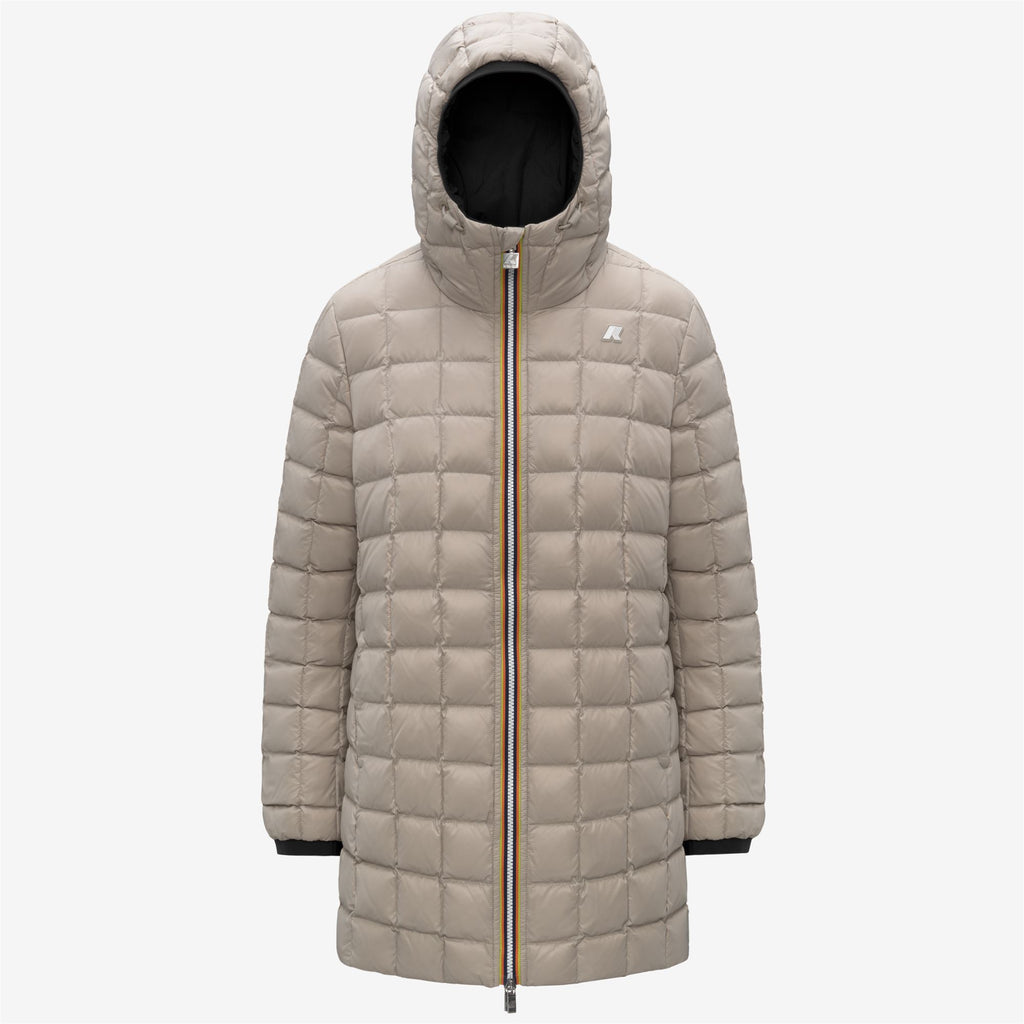 Jackets_WOMAN_SOPHIE ST THERMO DOUBLE_Mid_Black Pure - Beige Cashmere - Commercial 2