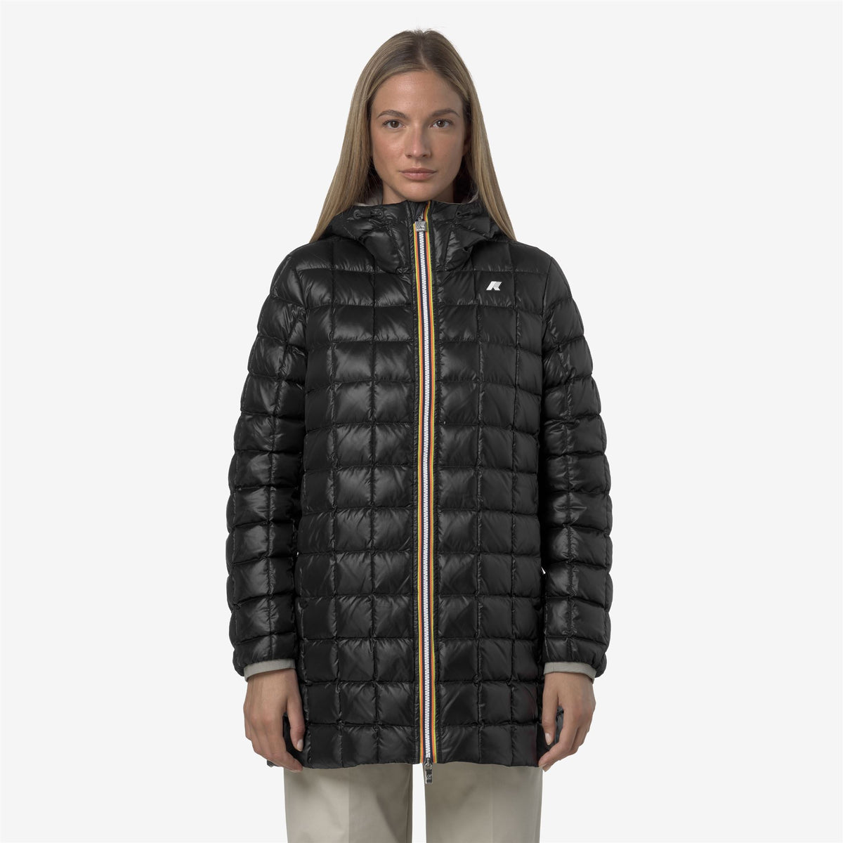 Jackets_WOMAN_SOPHIE ST THERMO DOUBLE_Mid_Green Oak - Black Pure - Commercial 7