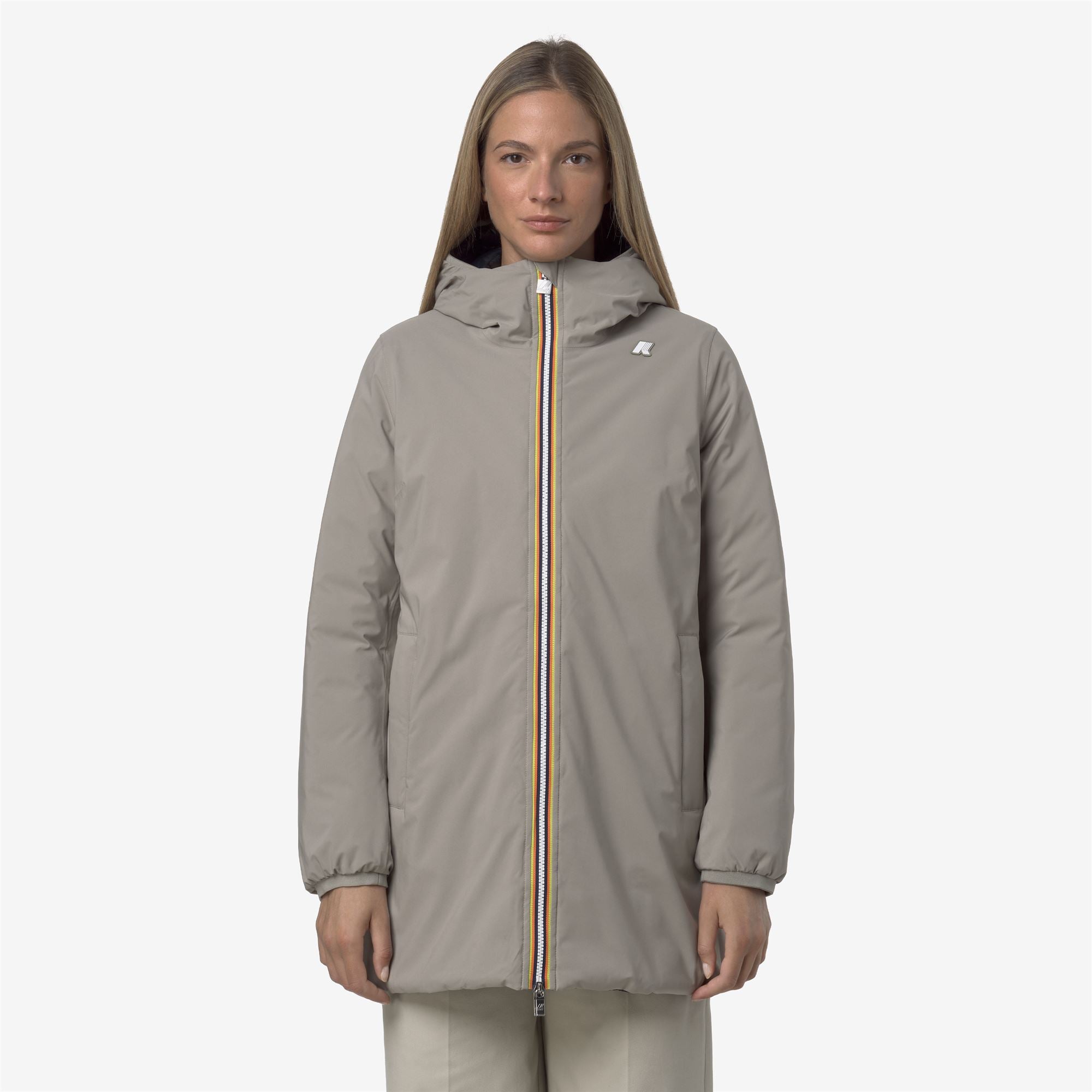 Jackets_WOMAN_SOPHIE ST THERMO DOUBLE_Mid_Green Oak - Black Pure - Commercial 4