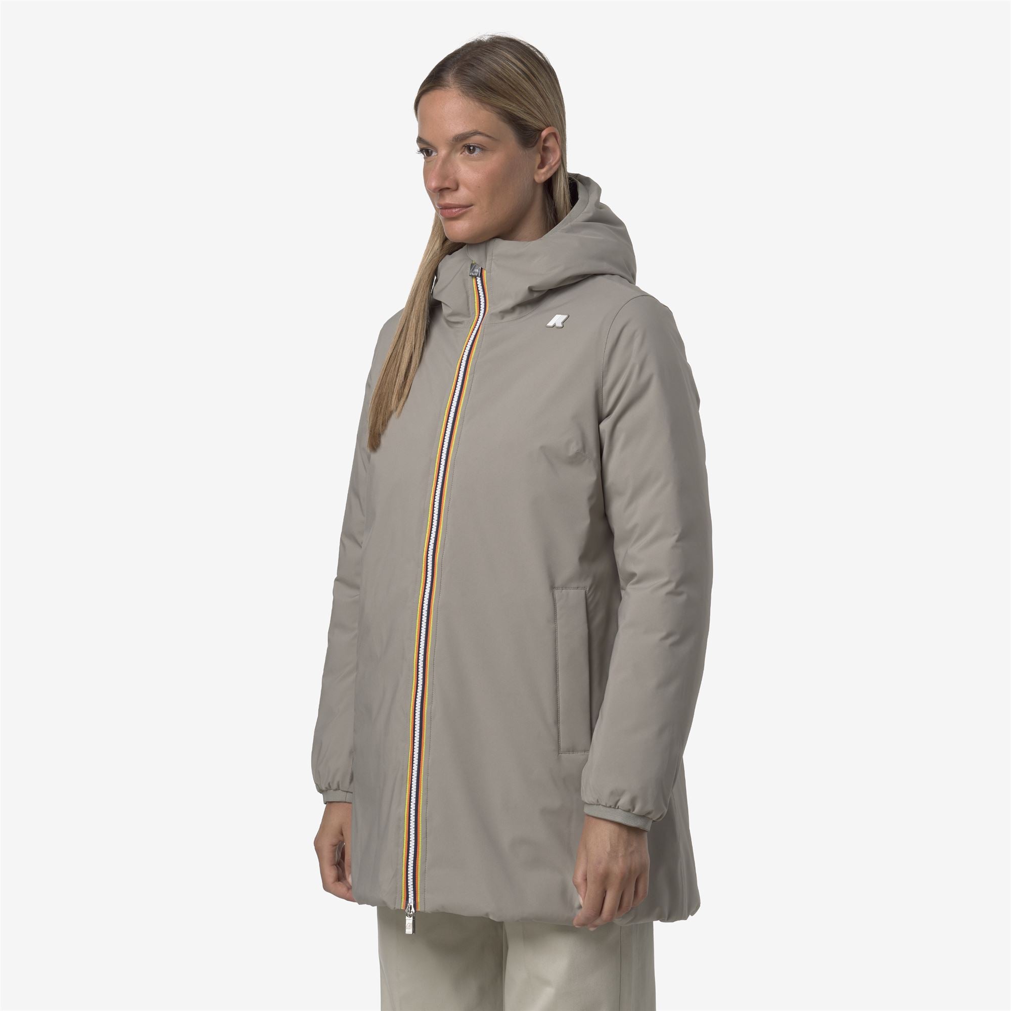 Jackets_WOMAN_SOPHIE ST THERMO DOUBLE_Mid_Green Oak - Black Pure - Commercial 5