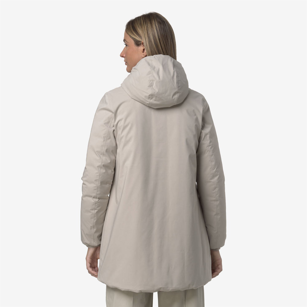 Jackets_WOMAN_SOPHIE ST THERMO DOUBLE_Mid_Beige Cashmere - Red Syrah - Commercial 6