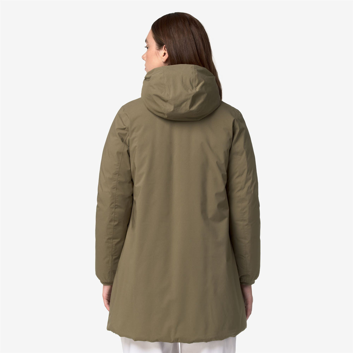 Jackets_Woman_SOPHIE ST THERMO DOUBLE_Mid_Green Army - Violet Mauve Wine - Commercial 6
