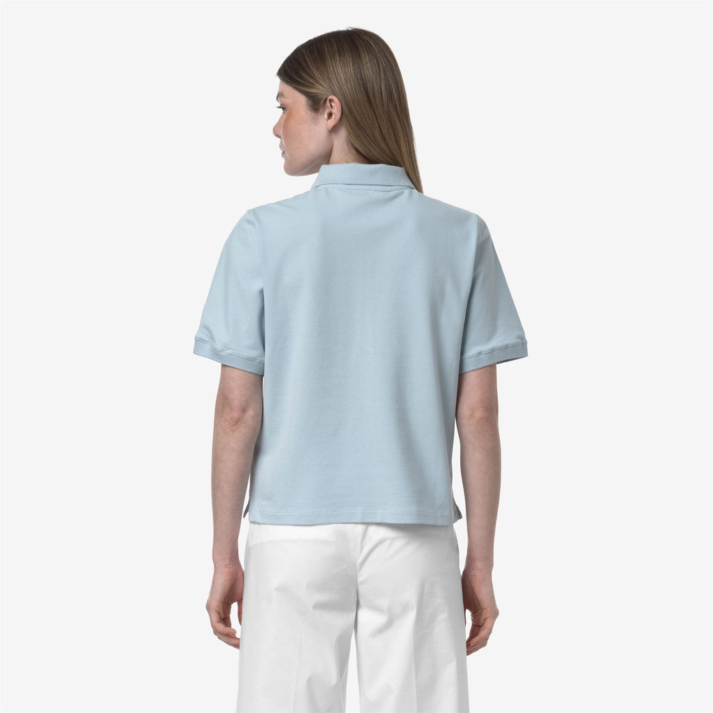 Polo Shirts_WOMAN_LISELLE PIQUE_Polo_Blue Baby - Commercial 6
