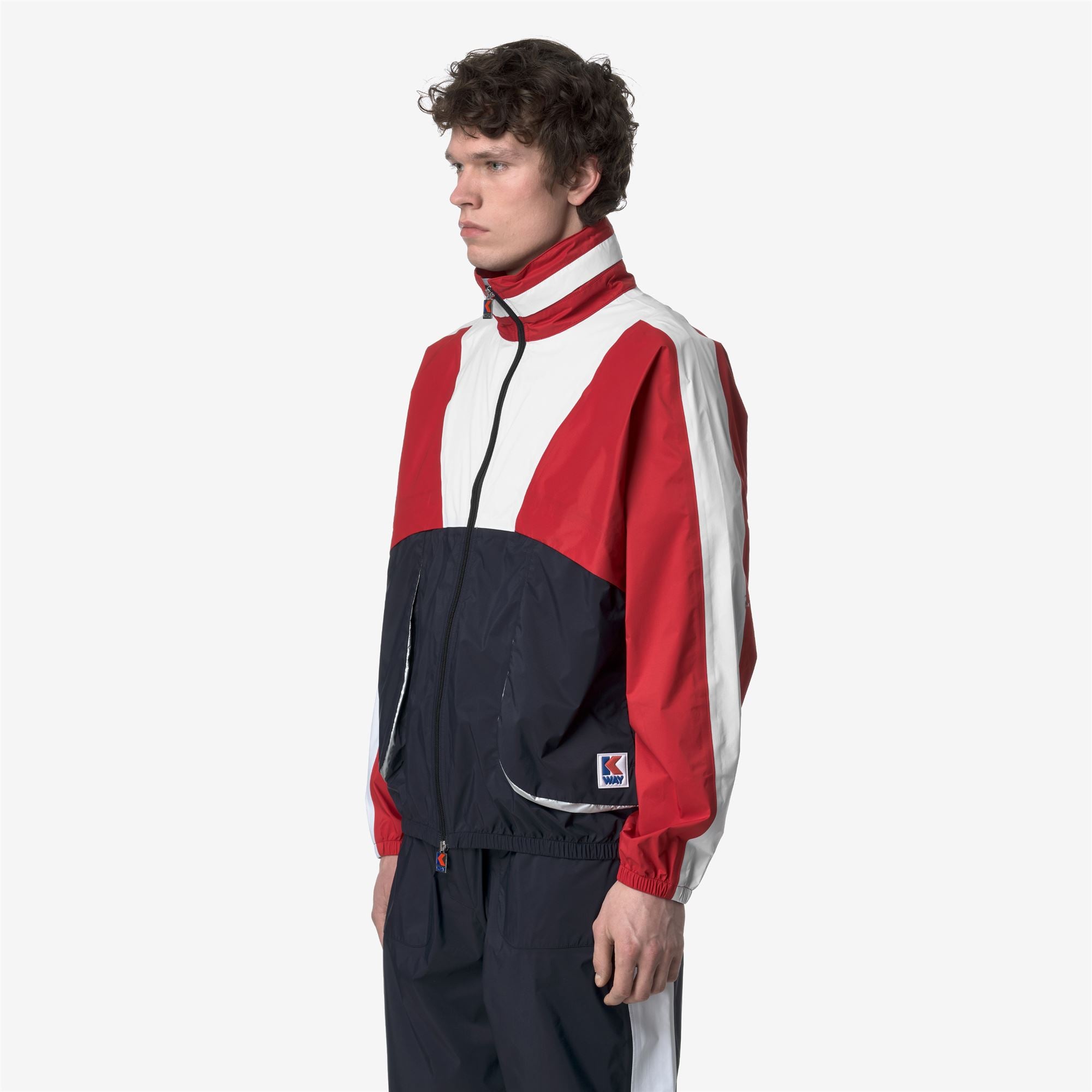 Jackets Unisex 7002 FULL ZIP Short BLUE RED WHITE