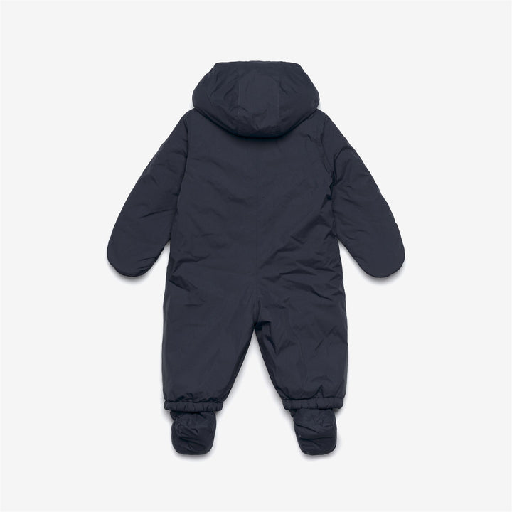 Tuta termica unisex blu per bambini con fodera in sherpa 2