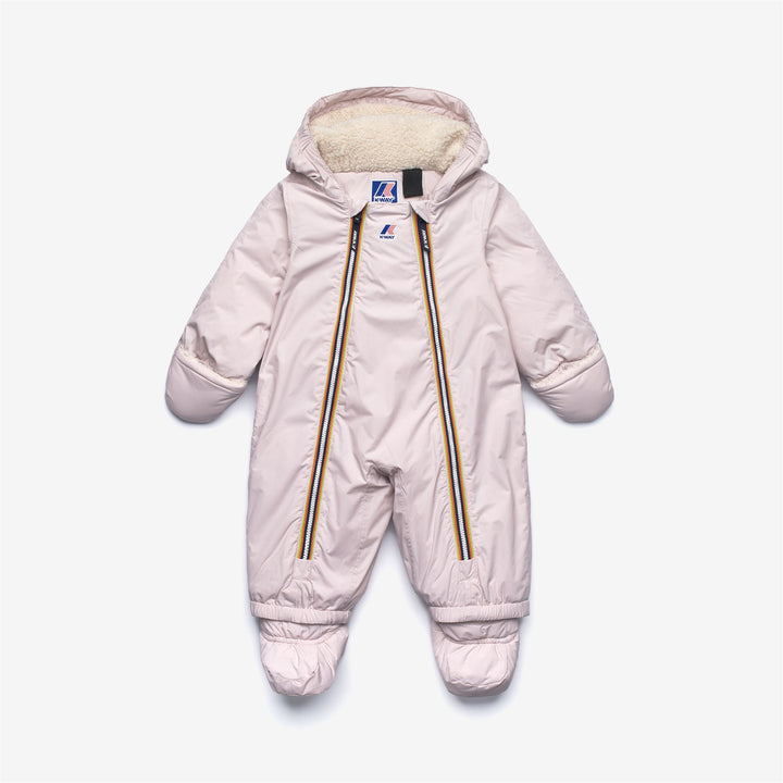 Tuta da ginnastica unisex grigia isolata con fodera in sherpa per bambini 1