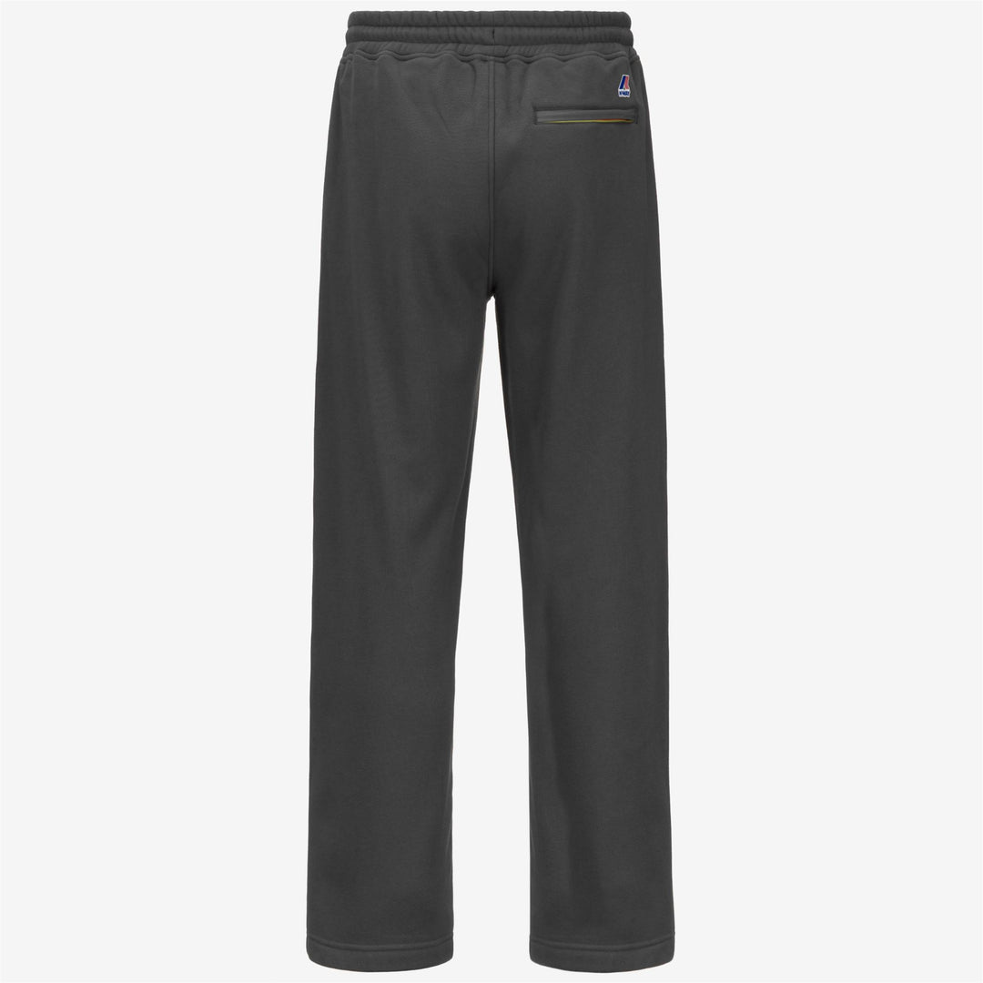 Grey Unisex Brushed Cotton Blend Sport Trousers with Adjustable Waistband main