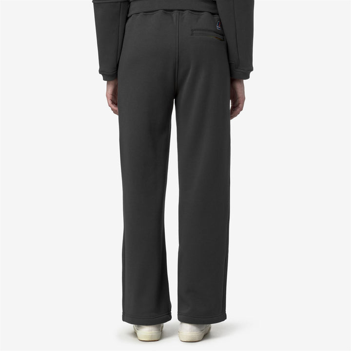 Grey Unisex Brushed Cotton Blend Sport Trousers with Adjustable Waistband 6