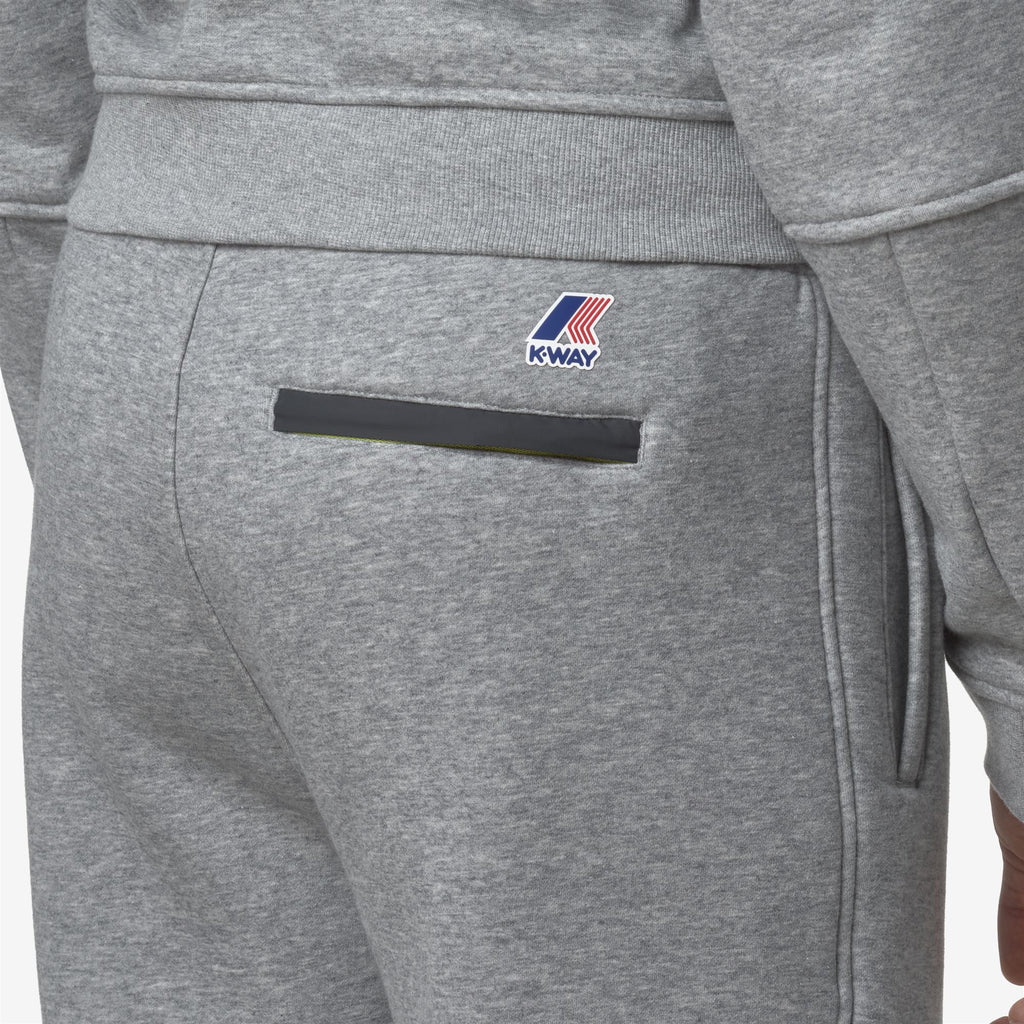 Pants_UNISEX_PHILBERT BRUSHED PC EAST_Sport Trousers_Grey Melange Mid - Commercial 7