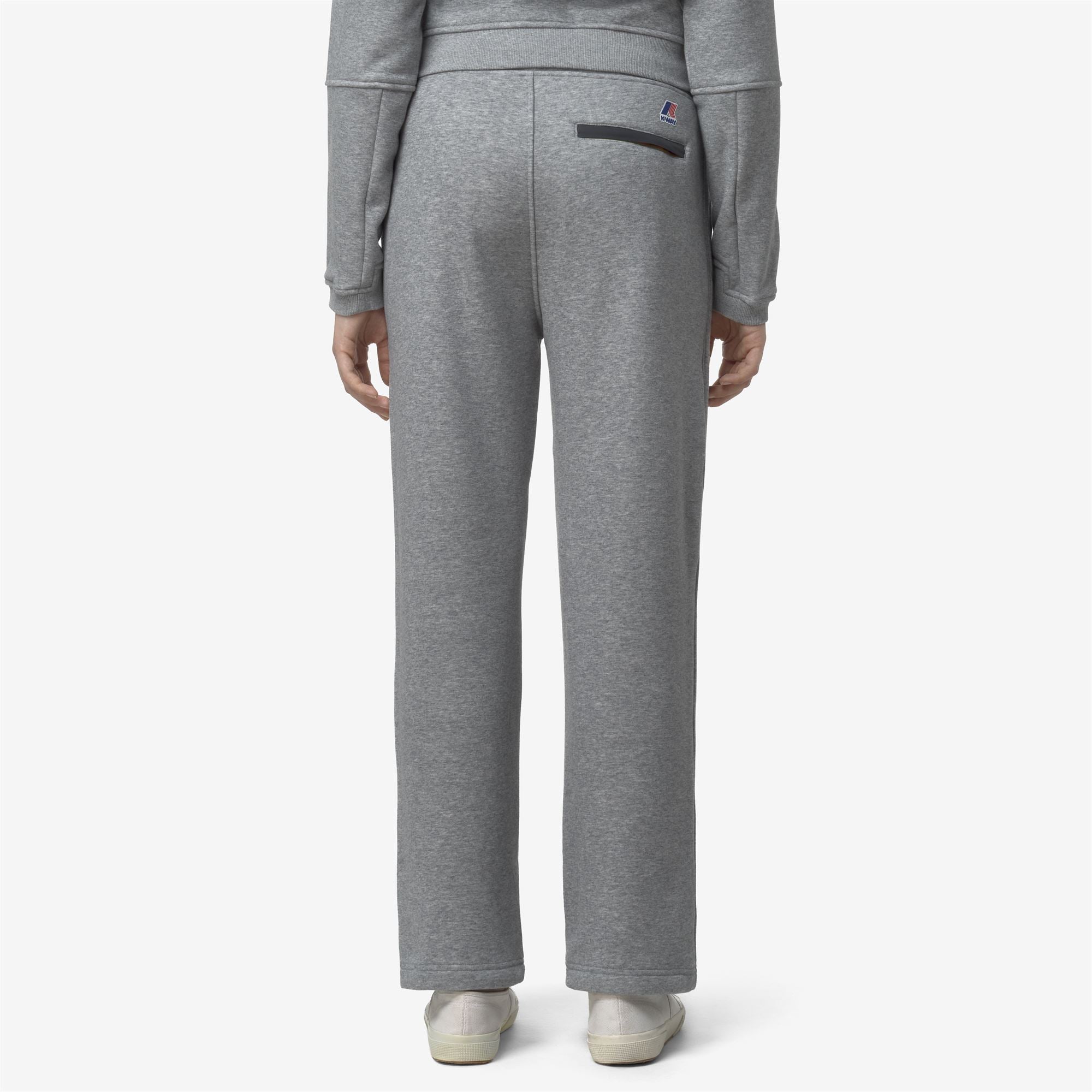 Pants_UNISEX_PHILBERT BRUSHED PC EAST_Sport Trousers_Grey Melange Mid - Commercial 6