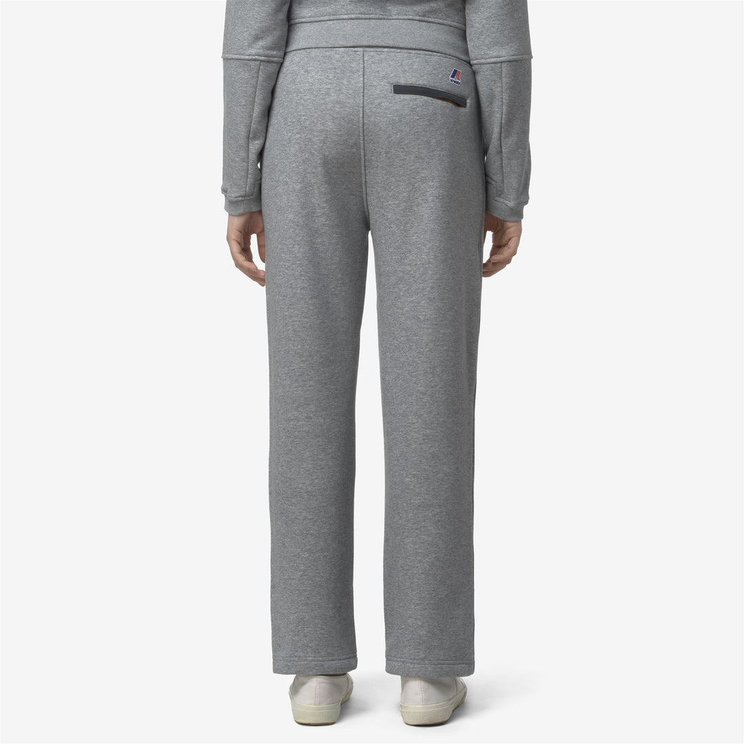 Grey unisex Brushed Fleece Sport Trousers for Outdoor Activities main