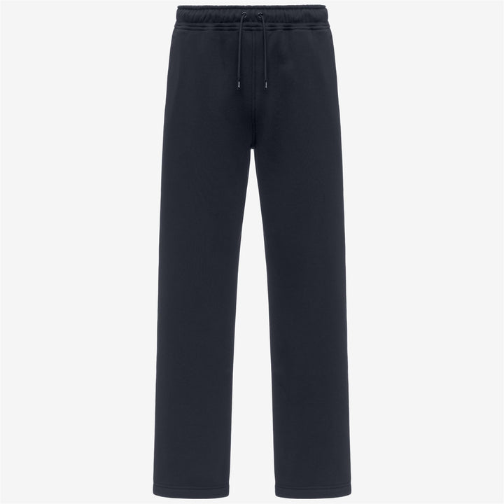 Pantaloni da tuta unisex in pile blu con cintura regolabile 1