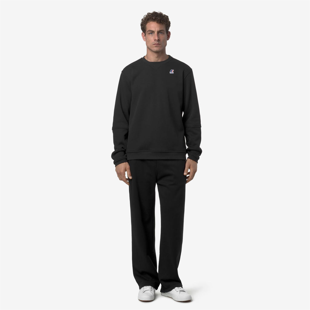 Pants_UNISEX_PHILBERT BRUSHED PC EAST_Sport Trousers_Black Pure - Commercial 4