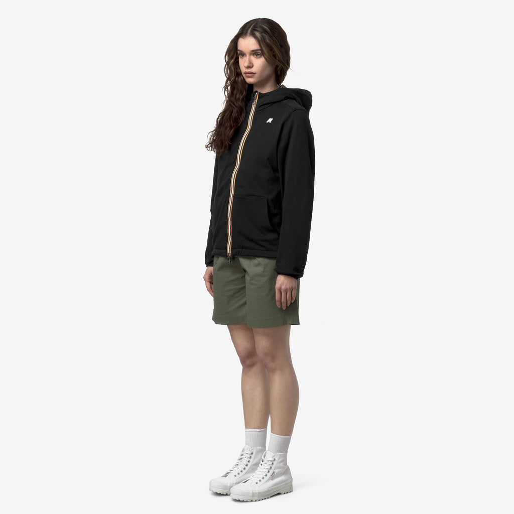 Jackets_Unisex_JAKE DOUBLE INTERLOCK_Short_Black Pure - Green Lichen - Commercial 5