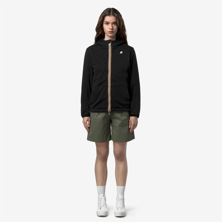 JAKE REVERSIBLE INTERLOCK - Jackets - Corta - Unisex - BLACK PURE-GREEN LICHEN 4