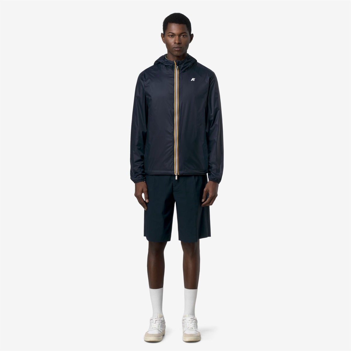 Jackets_Unisex_JAKE DOUBLE INTERLOCK_Short_Green Lichen - Blue Depth - Commercial 7