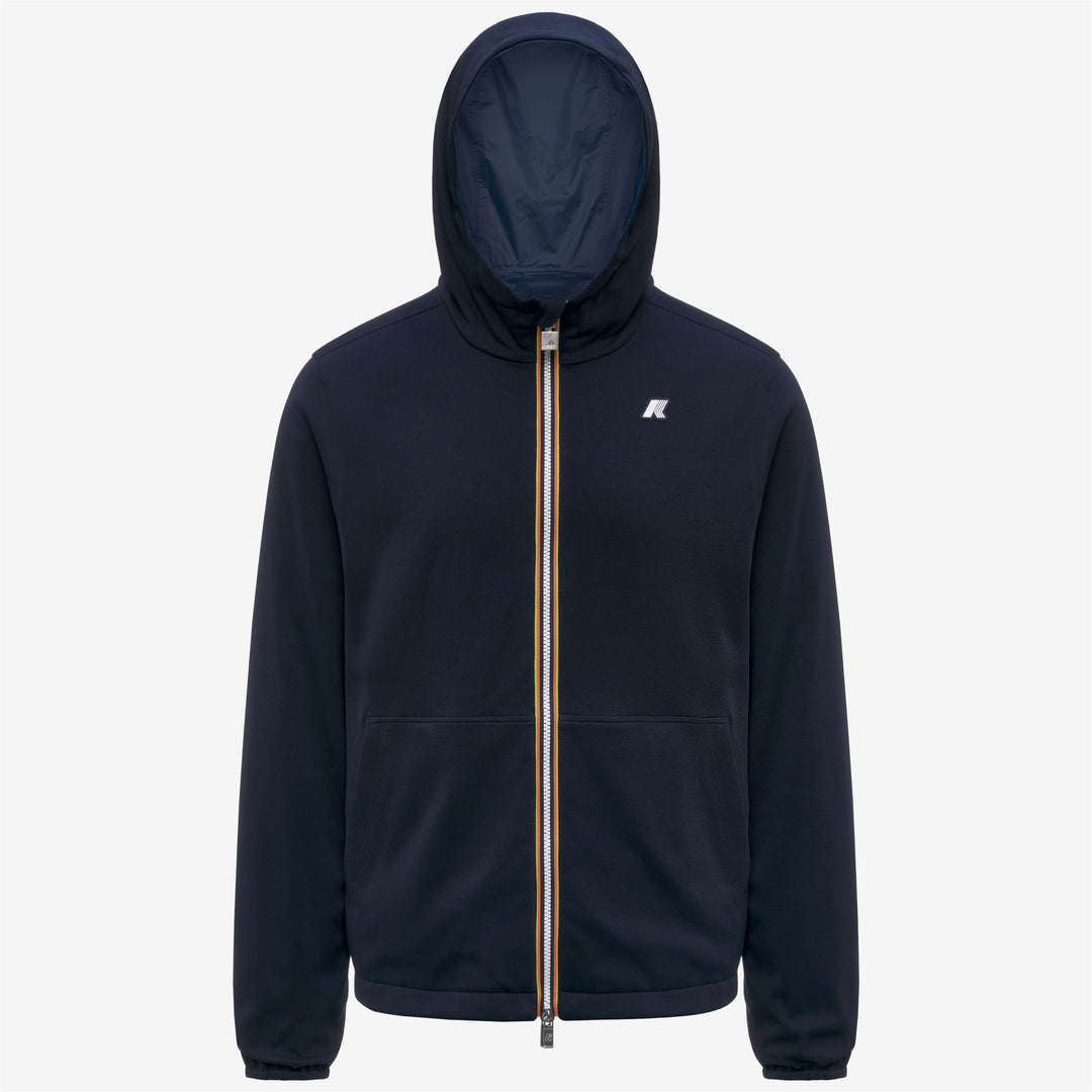 JAKE REVERSIBLE INTERLOCK - Jackets - Corta - Unisex - BLUE DEPTH-BLUE INSIGNIA 01