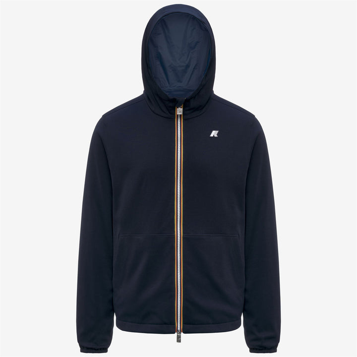 JAKE REVERSIBLE INTERLOCK - Jackets - Short - Man - BLUE DEPTH-BLUE INSIGNIA 1