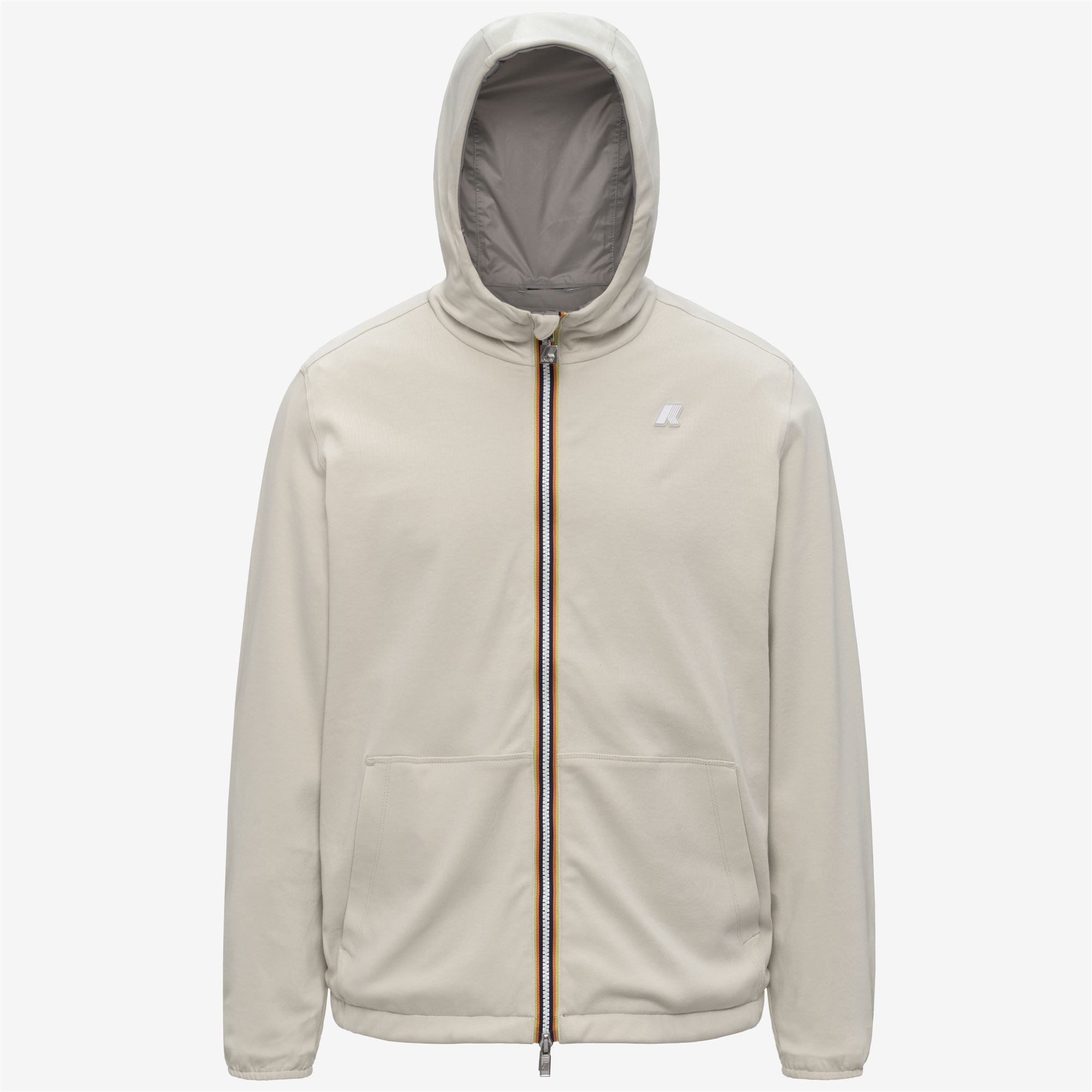 Jackets_Unisex_JAKE DOUBLE INTERLOCK_Short_BEIGE LT - Grey Frost - Commercial 1