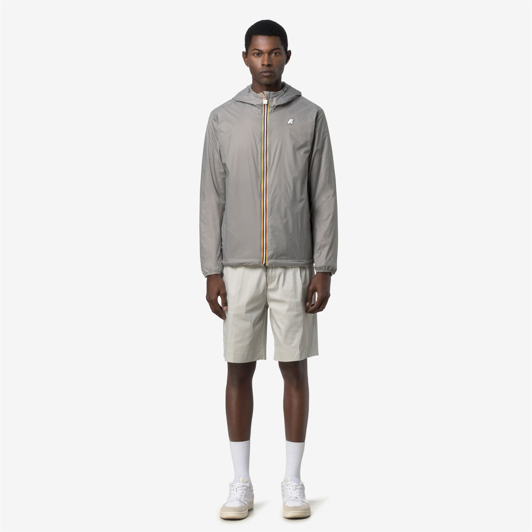 JAKE REVERSIBLE INTERLOCK - Jackets - Short - Unisex - BEIGE LT-GREY FROST main