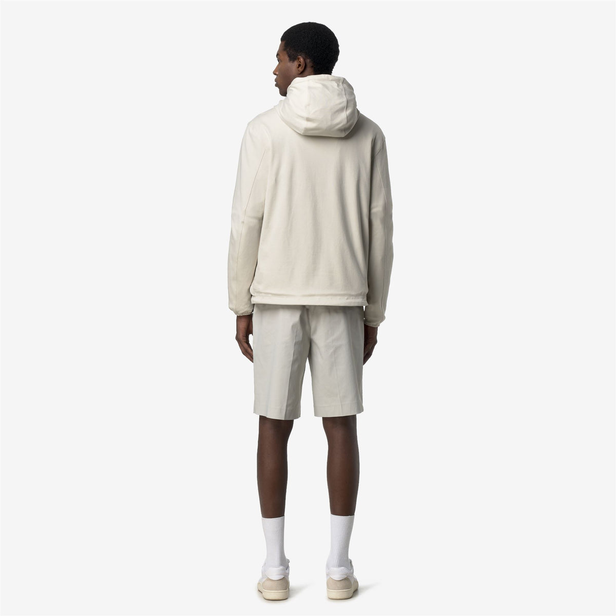 Jackets_Unisex_JAKE DOUBLE INTERLOCK_Short_BEIGE LT - Grey Frost - Commercial 6