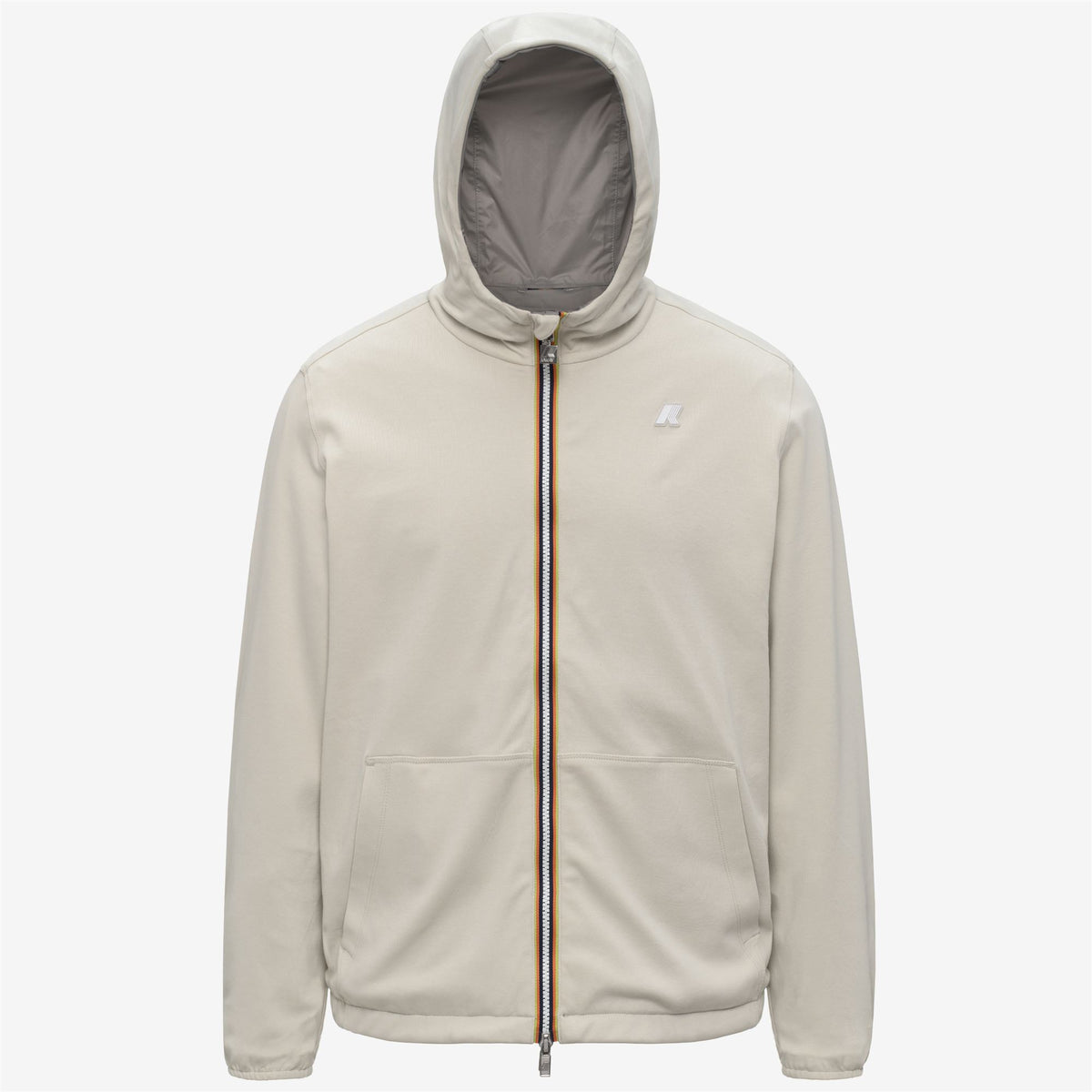 Jackets_Unisex_JAKE DOUBLE INTERLOCK_Short_BEIGE LT - Grey Frost - Commercial 1