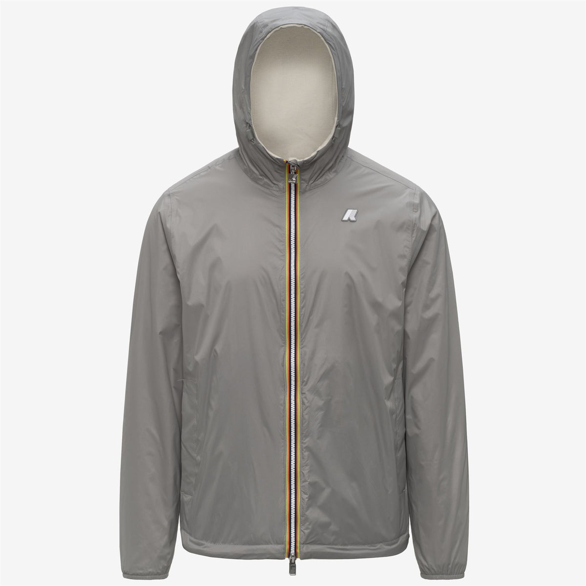 Jackets_Unisex_JAKE DOUBLE INTERLOCK_Short_BEIGE LT - Grey Frost - Commercial 2