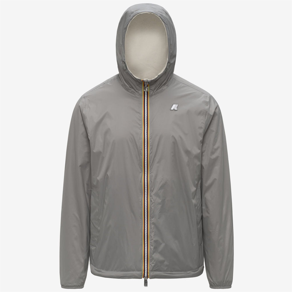 Jackets_Unisex_JAKE DOUBLE INTERLOCK_Short_BEIGE LT - Grey Frost - Commercial 2