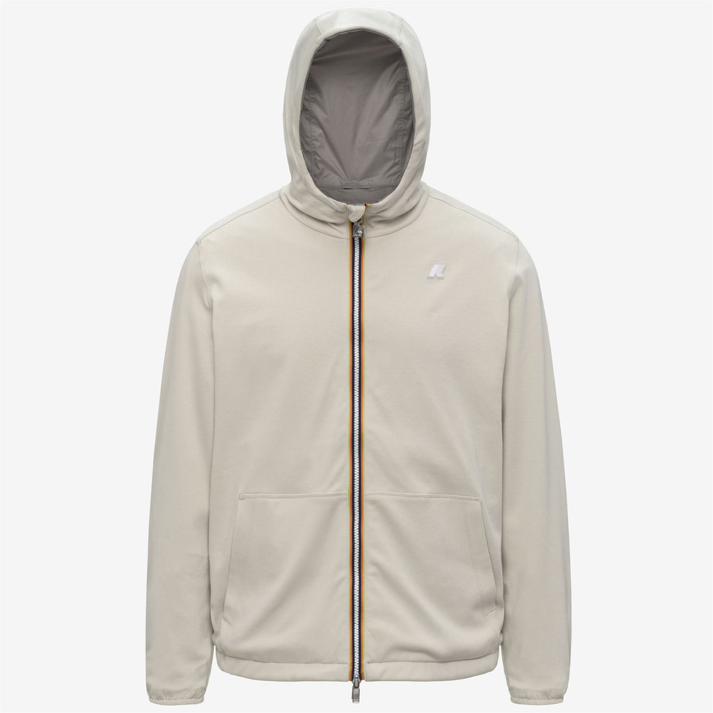 Jackets_Unisex_JAKE DOUBLE INTERLOCK_Short_BEIGE LT - Grey Frost - Commercial 1